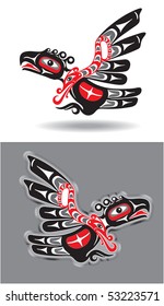 Eagle in Native American Style