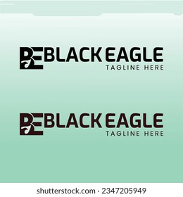 Eagle Negative Space logo vector