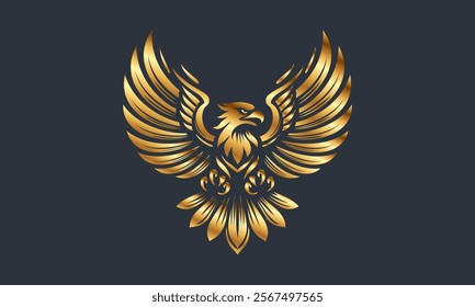 The eagle is one of the largest and most powerful birds of prey, so it is often a symbol of strength and courage.