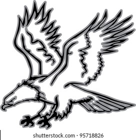 eagle outline