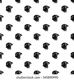 Eagle pattern. Simple illustration of eagle vector pattern for web