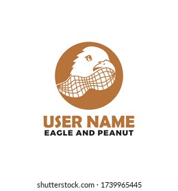 eagle and peanuts become the logo