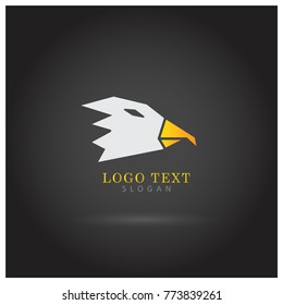 Eagle or Phoenix Symbol & Icon Logo Vector Template