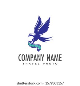 Eagle Photography Logo, Eagle Lens Logo