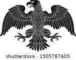 Eagle possibly German, Roman, Russian, American or Byzantine imperial heraldic symbol