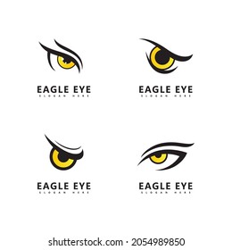 Eagle predator eye falcon bird  logo logos business 