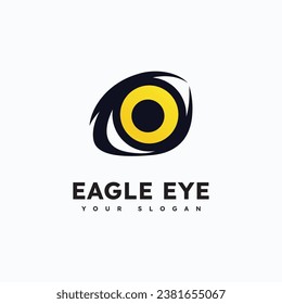 Eagle predator eye falcon bird logo       business