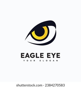 Eagle predator eye falcon bird logo       business