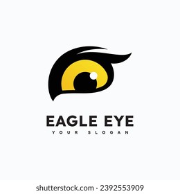 Eagle predator eye falcon bird logo       business