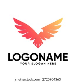 Eagle Premium Vector Diseño de logotipos