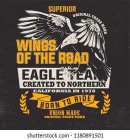 eagle race print