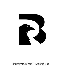 eagle and raven bird logo designs modern
