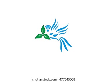 Eagle real estate logo. vector logo template