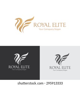 Eagle Royal Vector Logo Template