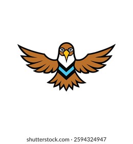 Eagle Scholar Logo  vector illustration