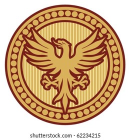 eagle seal (sign, symbol, badge)