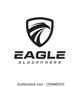 Eagle Secure Tech Logo Design Inspiration Vector