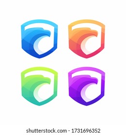 eagle shield emblem bird security