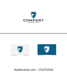 Eagle Shield Logo Design Template