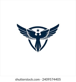 Eagle and Shield Logo to enter Logo name