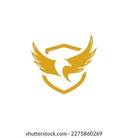 eagle shield logo, eagle icon, eagle head, vector