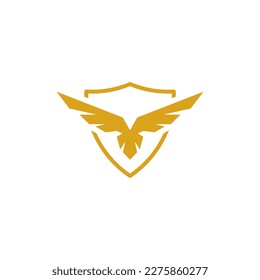 eagle shield logo, eagle icon, eagle head, vector