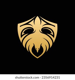 eagle shield logo, eagle icon, eagle logo vector template