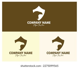  eagle and shield logo set. premium vector design. appear with several color choices. Best for logo, badge, emblem, icon, design sticker, industry. available in eps 10.