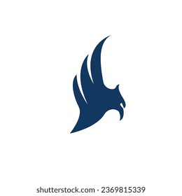 Eagle Shield Logo Vector Template Illustration
