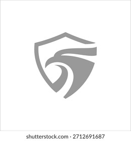 EAGLE SHIELD MODERN LOGO TEMPLATE