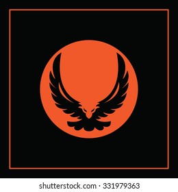 Eagle silhouette