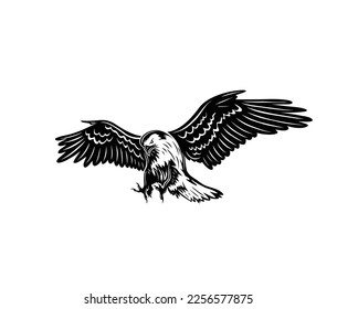 Eagle Silhouette, art vector design