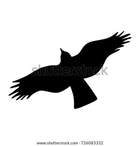 Eagle Silhouette Vector Illustration Stock Vector (Royalty Free ...