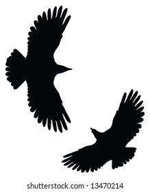 eagle silhouettes