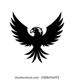 Eagle Soar Majestic Vector Illustration