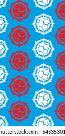eagle and soccer ball vector art