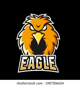 Eagle sport or esport gaming mascot logo template, for your team