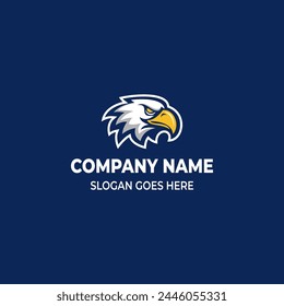 eagle sport logo made in simple perfect fo e-sport logo, gaming logo, and the like