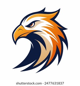 Eagle Sport Maskottchen Logo Konzept