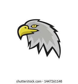 eagle sport vector logo concept isolated on white background. Eagles Team Sport Badge Logo