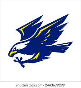 LOGO DE MASCOTA DE ESCUELA DEPORTIVA EAGLE