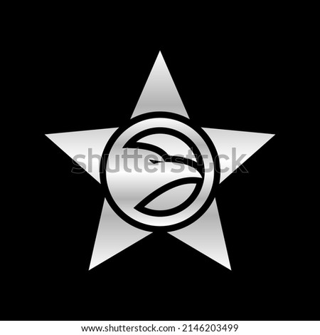 Eagle Star Logo can be use for icon, sign, logo and etc