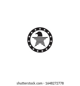 Eagle Star logo vector icon design