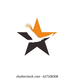 Eagle and Stars
