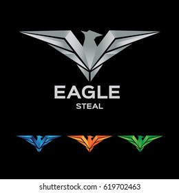 Eagle Steal Logo