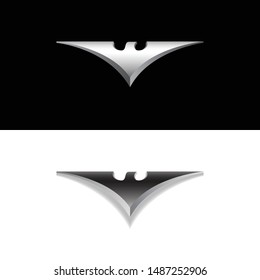 Eagle Steel Metal Bird Logo