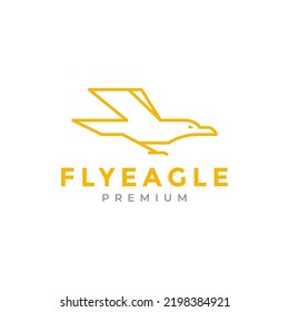 eagle strike logo design modern