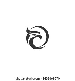Eagle swosh logo vector designs