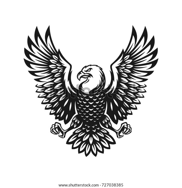 Eagle Symbol Illustration Icon Design On Stock Vector (Royalty Free ...