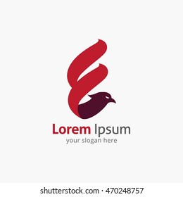 Eagle Symbol Illustration, Sign, Button, Badge, Icon, Logo for company. Vector Illustration